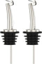 Axe Sickle 2 Pcs Oil Spout Liquor Bottle Pourer Spouts Stainless Steel Speed Pour Spouts Olive Oil Dispenser Spout for About 3/4" Bottle Mouth, wi...