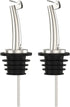 Axe Sickle 2 Pcs Oil Spout Liquor Bottle Pourer Spouts Stainless Steel Speed Pour Spouts Olive Oil Dispenser Spout for About 3/4" Bottle Mouth, wi...