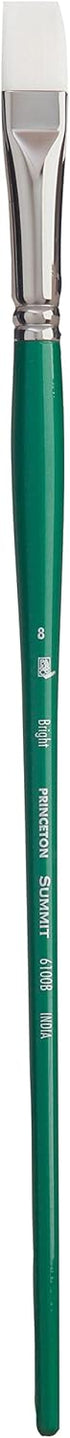 Princeton Summit Paintbrush, Size 8, Dark Green...