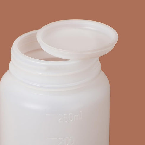 100ml/3.4oz Plastic Bottles Lab Chemical Reagent Bottle - Wide Mouth, Secure Sample Sealing, Liquid Storage Container 10 Pcs...
