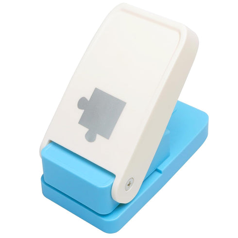 Puzzle Punch DIY Jigsaw Puzzle Piece Cutter for Personalized Jigsaw Puzzle Custom Photo Puzzle Customized Puzzle Making Tool (Cerulean Blue)...