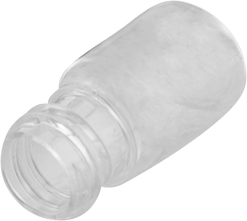 12PCS Transparent Black Lab Wide Mouth Small Plastic Water Bottles Reagent Bottle Liquid Bottle Solid Powder Bottle Plastic Bottles Lab Cylindrica...