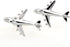 Plane Cufflinks Commercial Jet Pilot Wedding Fancy Gift...