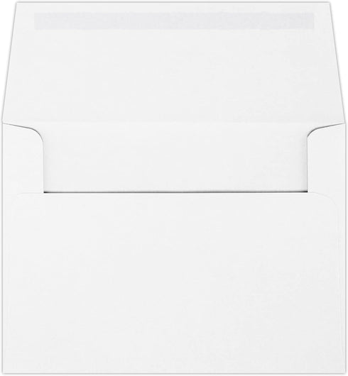 LUXPaper A4 Invitation Envelopes | 4 1/4" x 6 1/4" | Bright White | 24lb. Text | 50 Qty...