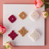 6 Pcs Chinese Style Polymer Clay Cutters,Retro Boho Flower Texture Polymer Clay Earrings Polymer Clay Molds Vintage Geometry Line Clay Earring Cut...