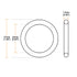 uxcell Silicone O-Rings, 27mm OD 24mm ID 1.5mm Width VMQ Seal Gasket for Compressor Valves Pipe Repair, White, Pack of 20...