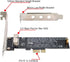 Cablecc PCI Express PCI-E 1X to 12+16Pin 2013-2017 Mac Pro Air SSD Convert Card for A1493 A1502 A1465 A1466...