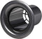 uxcell 86mm x 91mm Speaker Port Tube Subwoofer Bass Reflex Tube Bass Woofer Box 1pcs...