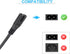 2 Prong Power Cord for ION Game Day Wireless Rechargeable Speaker System Bluetooth Speaker Power Cable Replacement...