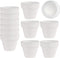 Mini White Terracotta Clay Flower Pots 2 inch with Drainage Holes for for Tiny Cactus Herb lithop, Small Succulent Planter Nursery Plant Pot for H...
