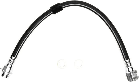 Dynamic Friction Company Front Brake Line Hose 350-47025 For 1969-1971 Chevrolet Camaro, 1969-1971 Pontiac Firebird, 1970-1972 Chevrolet Nova, 197...