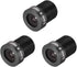 uxcell 3 Pcs CCTV Camera Lens 3.6mm Focal Length 1080P F2.0 1/3 Inch Wide Angle for CCD Camera...
