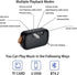 Cuifati Wireless Bluetooth Speaker Subwoofer Wireless Stereo Portable USB Mini Speaker with FM Radio Louder Volume Crystal Clear Stereo Sound Rich...