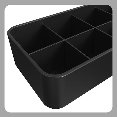 Organizer Holder for Lipstick Nail Polish: Lip Gloss Makeup Storage Drawer Organizers, Vanity Small Perfume Rack Plastic Tray Lipgloss Mascara Hol...