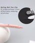 5PCS Gel Pens Quick Dry Ink Pens Fine Point 0.5mm Retractable Press Gel Pens Rolling Ball Black Ink Smooth Writing for Office School Student Exerc...