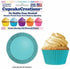 Light Turquoise Cupcake Baking Cup Liners 32 Count by Cupcake Creations...