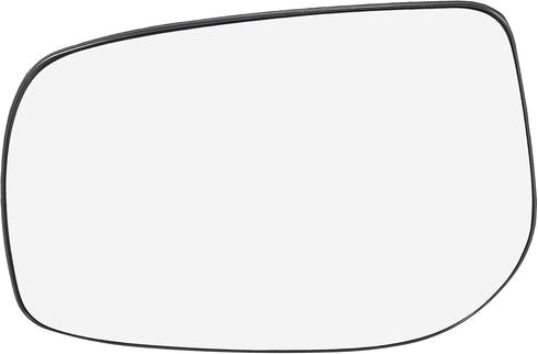 X AUTOHAUX Car Rearview Left Side Non-Heated Mirror Glass with Backing Plate 879090D210 for Toyota Yaris 2006-2012...