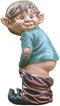 Funny Garden Statues Outdoor Garden Gnome Statues Decoration Creative Statue Resin Sculpture Figurine Ornament Garden Gnomes Outdoor (A)...