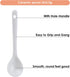 JANKOW Small Ceramic Spoons, Seasoning Spoon, Demitasse Espresso Spoons, Ice Cream Spoon Suit for Sugar, Tea, Ice Cream....