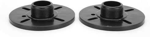 2PCS Treble Louderspeaker Horn Adapter Speaker Universal Treble Horn Adapter External Thread Speaker Adapter ABS for Speaker......