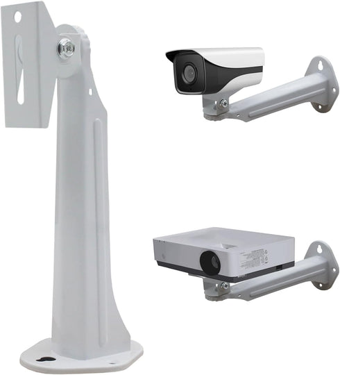 Mini Projector Wall Mount Security Camera Mount Bracket for Camera with 1/4 Screw Head Wall Mount Projector, and Webcam Housing 9.57in Wall Mount...