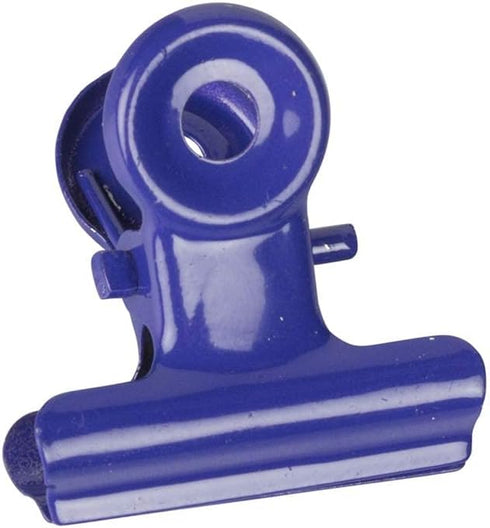 JAM PAPER Metal Bulldog Clips - Small - 22mm - Purple - 25/Pack...