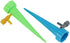 12x Automatic Garden Cone Watering Spike for 2-Liter Bottles - Plant Flower Waterers Bottle Irrigation (Green & Blue)...