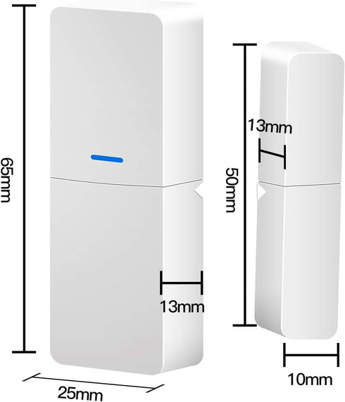 tolviviov Alpha Contact Sensor - Compatible with tolviviov Alpha Home Alarm System-HUB...