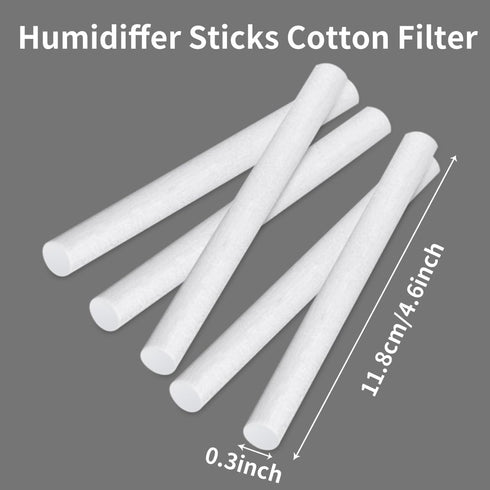 Humidifier Filter Cotton Refill Travel Mini Sticks Car Humidifier Replacement Parts for Portable Personal USB Powered Smart Humidifiers in Office ...