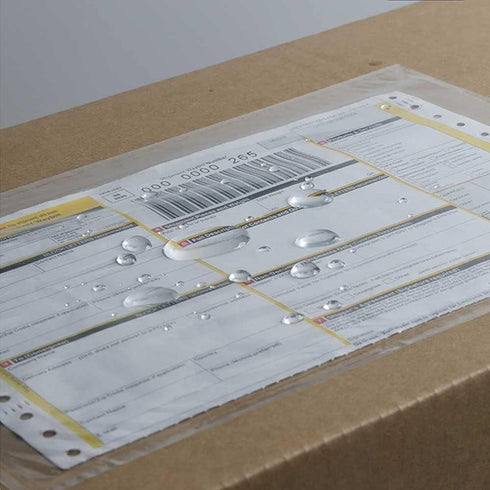 7.5'' x 5.5'' Packing List Pouches, Shipping Label Envelopes Clear Adhesive Top Loading Packing List - 50 Pack...