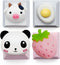 Cute Keycap 4 pcs,Custom 3D Model Keycap Cute OEM R4 Profile ESC-Keys Keyboard Keycap for Cherry MX Switches Mechanical Gaming Keyboard Cute Anima...