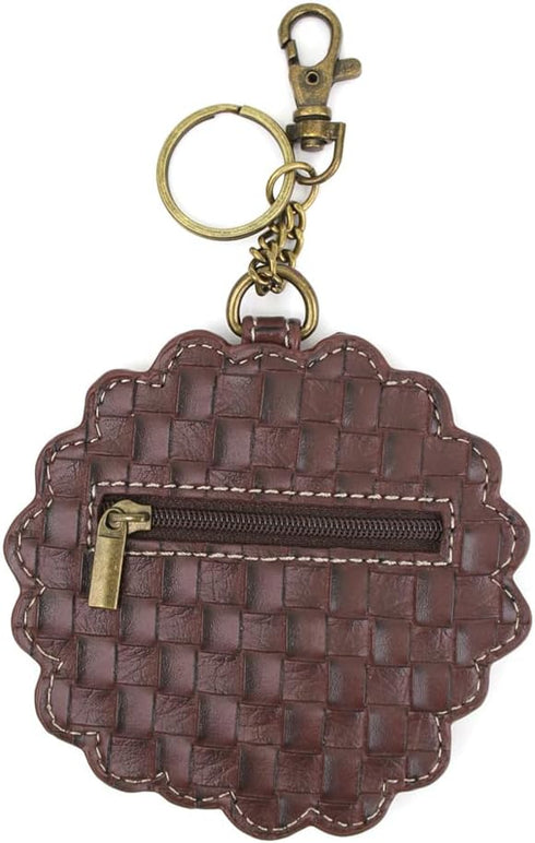 CHALA Plant Life Collection Women's Decorative Key Fob/Coin Purse Accessory (Sunflower)...