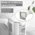 5.9"/6" Portable Air Conditioner Exhaust Hose Coupler Window Adapter - ABS Mobile A/C Unit Tube Connector - Essential Air Conditioning Accessories...