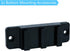 Retractable Baby Gate Replacement Parts (Black) Retractable Dog Gate Hardware Full Set Wall Mounting Accessories with Brackets Anchors and Screws ...