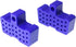 2pcs Hydraulic Disc Brake Bleed Blocks Compatible with Shimano, AVID SRAM and More for 4-Piston Caliper, Blue...