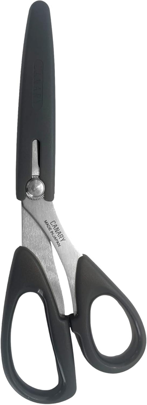 CANARY Japanese Sewing Scissors with Cover 8.25", Made in JAPAN, Home Tailor Scissors for Fabric, Cloth, Dressmaking, Sharp Japanese Stainless Ste...