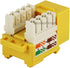 Monoprice Cat5e Punch Down Keystone Jack - For 22-24AWG Solid Wire, Yellow...