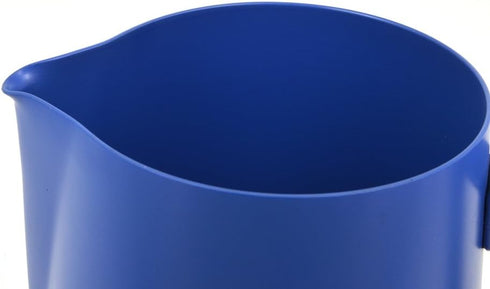 BrewGlobal Rhinoware Stealth Milk Pitcher, Stainless Steel 12 oz - Blue (RHBLUE12OZ)...