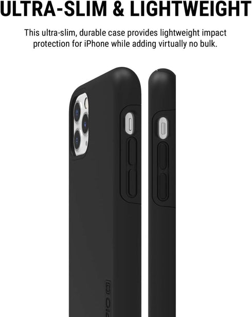 Incipio DualPro Dual Layer Case for Apple iPhone 11 Pro with Flexible Shock-Absorbing Drop-Protection - Black...