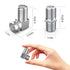 10 Pack RG6 Coaxial Cable Right Angle Connector F Type Female to Male Adapter Connector 90 Degree, F-Type Female to Female Coax Extender TV Cables...