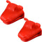 Mini Oven Mitts Gloves-BPA Free Silicone,Heat Resistant, Cooking Pinch Mitts Potholder for Kitchen Cooking & Baking (Red)...