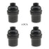 HAHIYO E26 Lamp Socket Screw in Mount Light Socket Bulb Holder Fixture Easy Wire Tighten Down Not Loose Twist PBT+ Plastic Maximum for Decor Table...