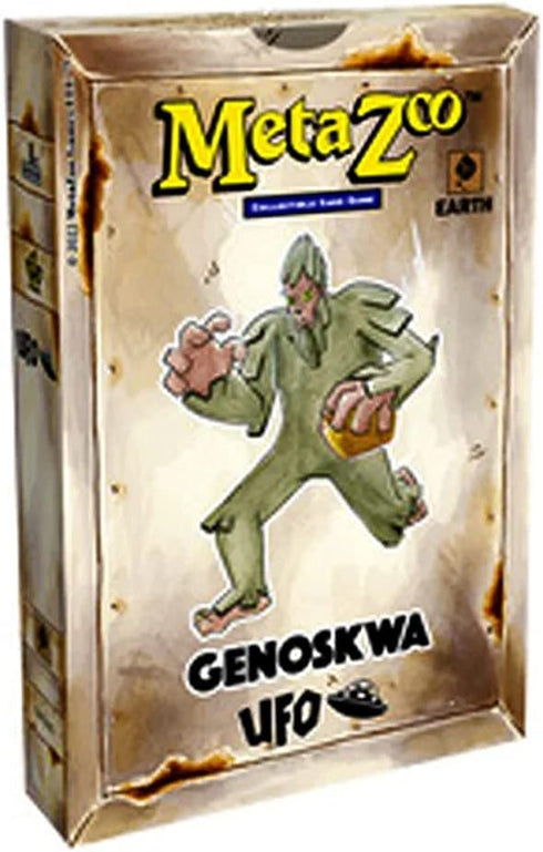 MetaZoo TCG - UFO 1st Edition Theme Deck: Genoskwa, Grey...
