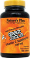 Nature's Plus Orange Juice Jr Chewable Vitamin C - 100 mg - 180 Tablets...