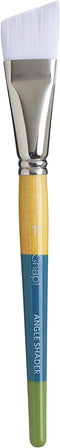 Princeton White Snap Taklon Angled Paintbrush, Size 1 inch...