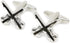 Silver Electric Guitar Men CuffLinks in Gift Box for Business Wedding Anniversary Shirt Present Unisex Metal Cuff Links...
