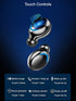 Acuvar Fully Wireless Bluetooth 5.0 Rechargeable IPX7 Waterproof Earbud Headphones with Microphone 100+ Hrs Playtime Case, Powerful Surround Stere...
