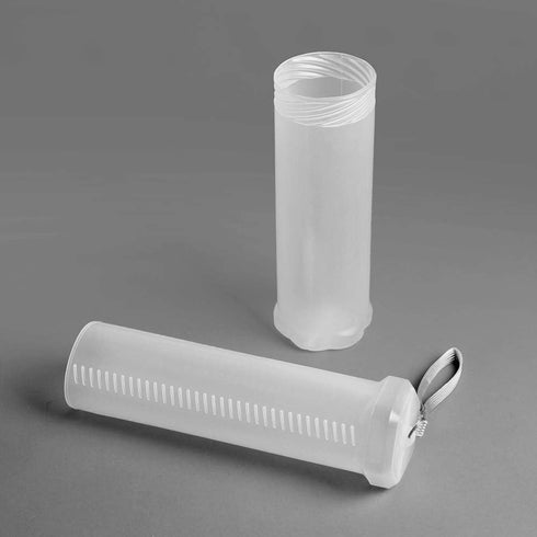 Extendable Plastic Brush Case Clear Paint Brush Holder Long Brushes Tube Storage Watercolor Pen Container Drawing Tools TPPI40647...