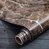 Brown Marble Contact Paper for Countertops Waterproof Marble Wallpaper Peel and Stick Countertops Kitchen Countertop Contact Paper for Cabinets Dr...