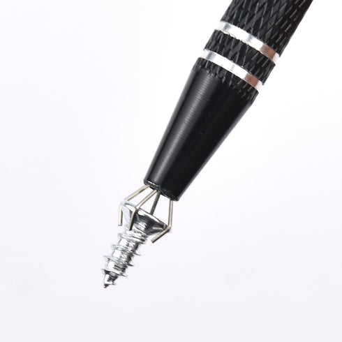 2 Pack Piercing Ball Grabber Tool, Stainless Steel 4-Claw Pick up Tool for Small Parts, Pick Up Tool with 4 Prongs Holder, Pickup Metal Grabber, E...